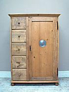 antique pine larder